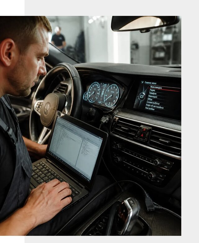 Русификация приборной панели BMW для авто в Кемерово от компании