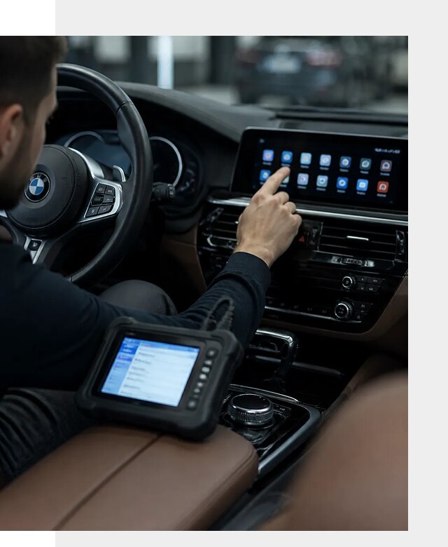 Установка приложений и мультимедиа сервисов BMW в Кемерово