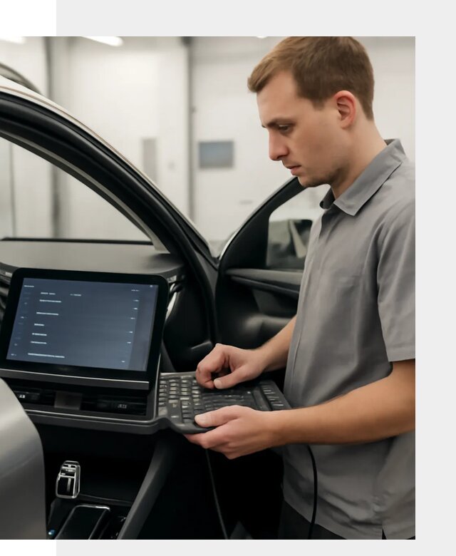 Русификация мультимедиа автомобилей Lynk Co в Кемерово