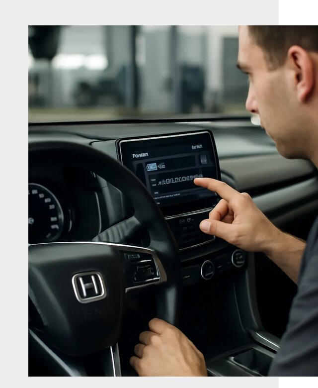 Русификация панели приборов Honda в Кемерово по цене 5203 ФастМобиль-Кмр