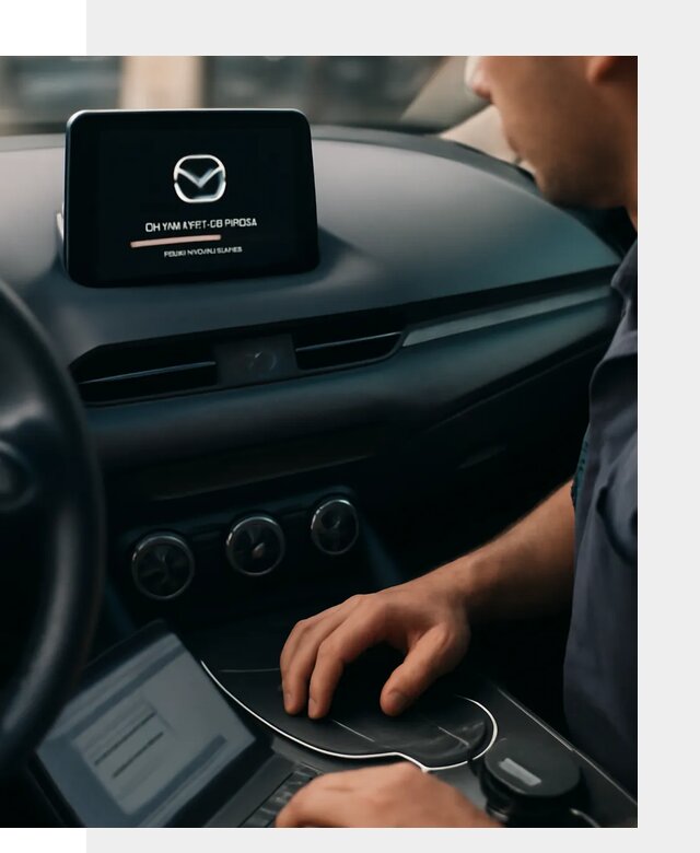 Установка приложений Mazda на мультимедийную систему в Кемерово